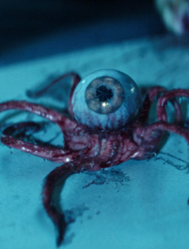 An eyeball monster with tentacles in Alien: Earth